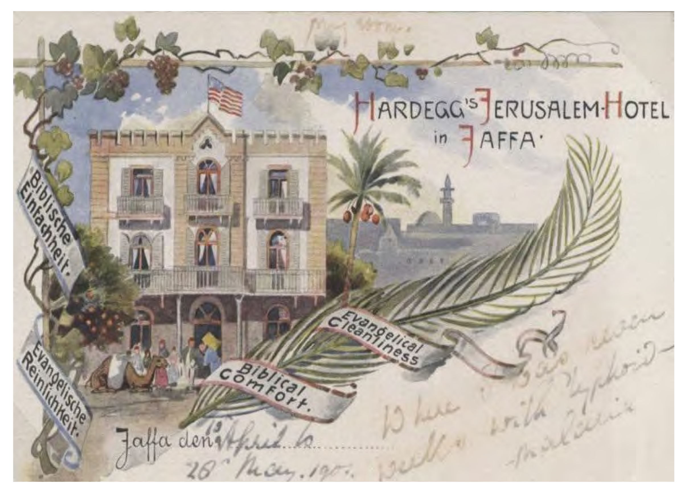 Hardegg's Jerusalem Hotel Historical